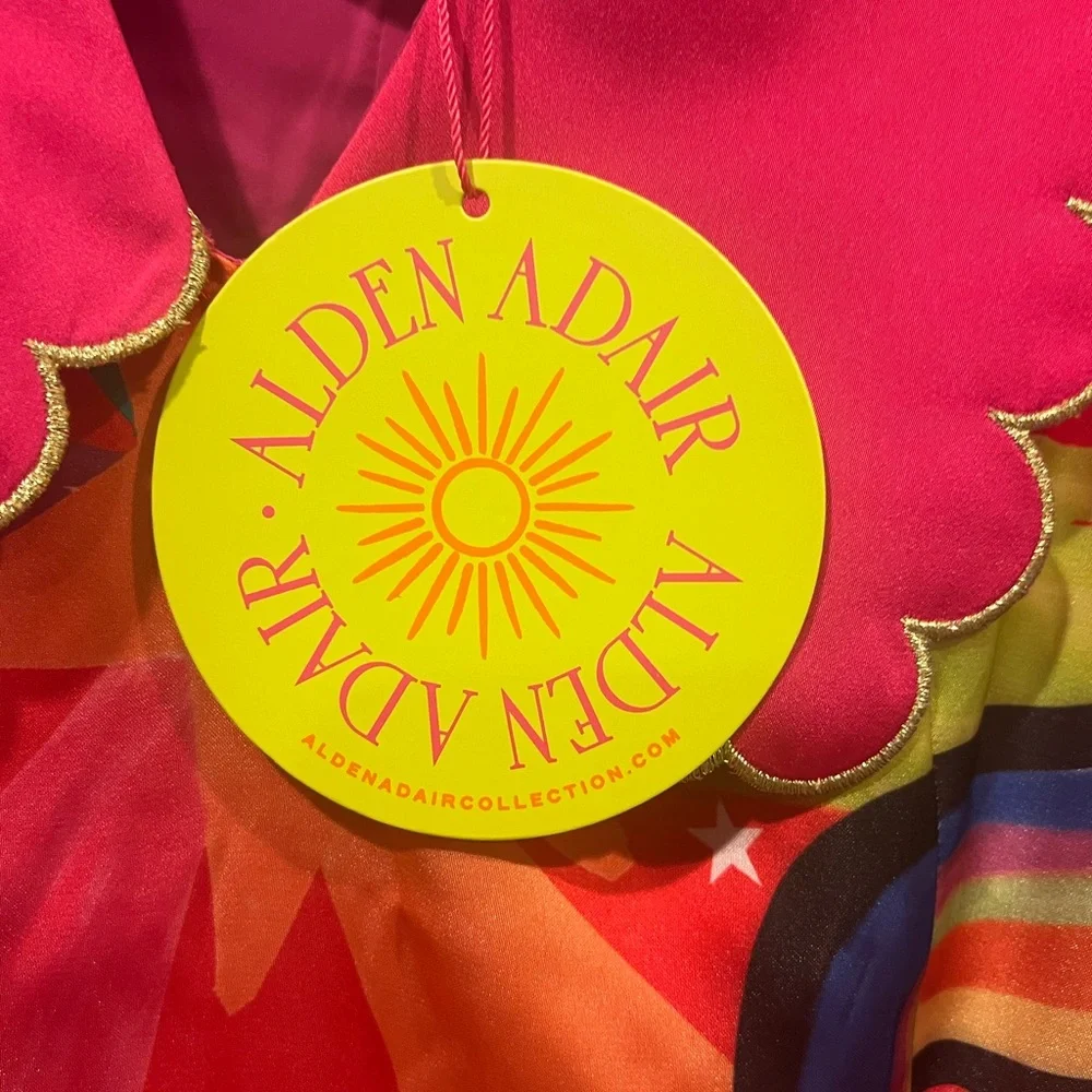 Alden Adair Colorful Heart and Star Dress - Picture 3 of 10